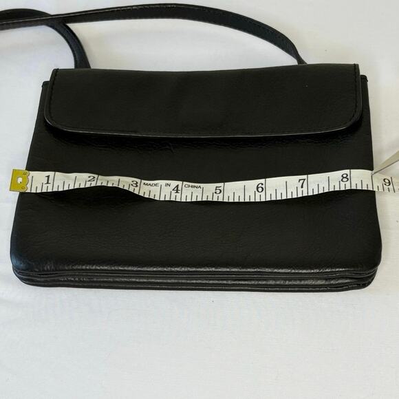 J. Jill Pebbled Leather Crossbody Bag | Black | Adjustable Strap Purse | EUC - Picture 8 of 10